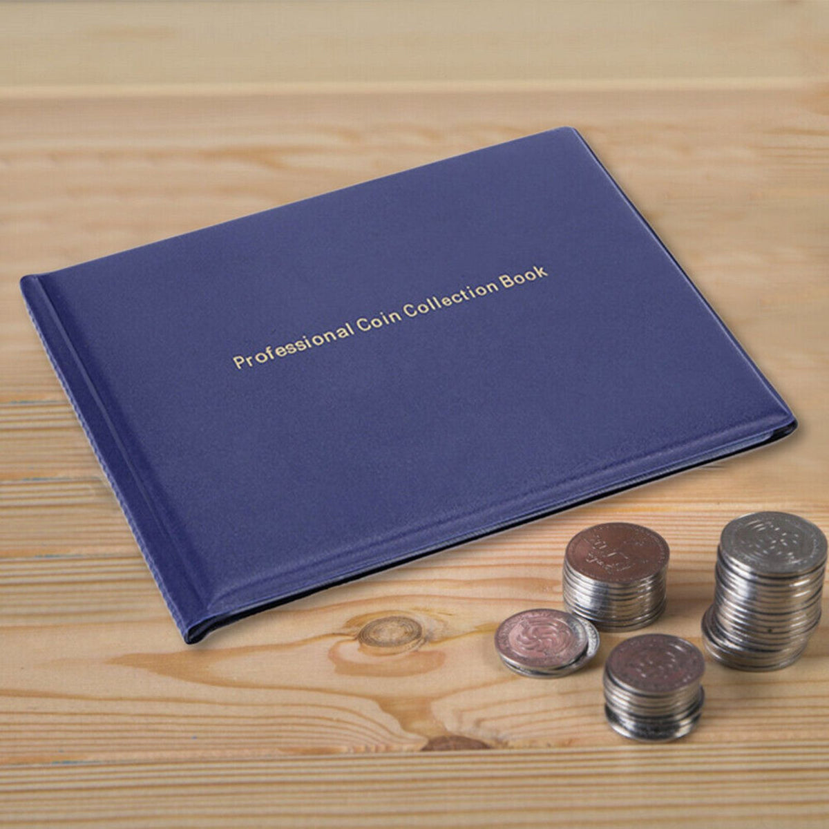Collecting Money Album Storage  240 Coin Collection Book Pockets