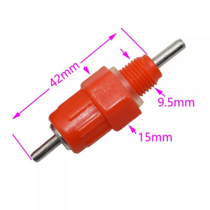 10x Duck Bird Poultry Chicken Water Nipple Valves Auto Drinker Waterer Feeder