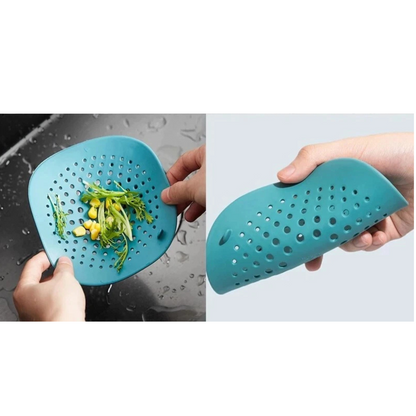 Sink Strainer Filter Shower Cover Bathroom Drain Hair Catcher Bath Stopper Green