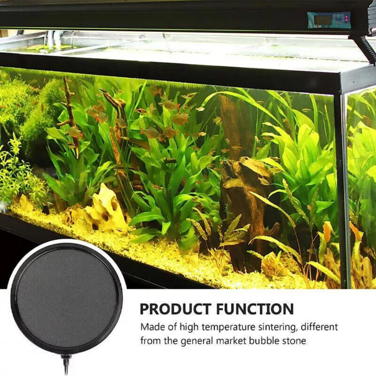 13cm Hydroponics Aquarium Bubble Diffuser Airstone Fish Tank