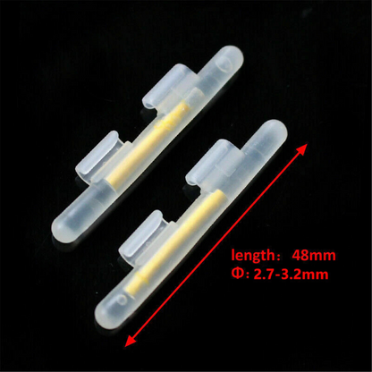 Fluorescent 40x Fishing Rod Glow Sticks M for Night Visibility