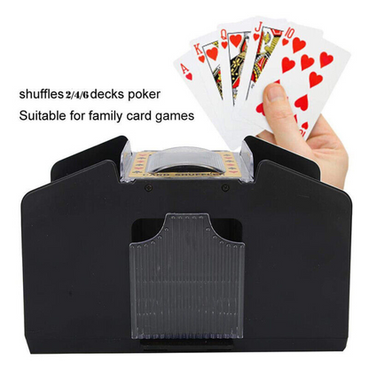 Games Poker Sorter Automatic Playing Cards Card Mixer Shuffling Shuffle