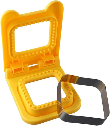Sandwiches Decruster Kids Lunch Crust Remover Square Sandwich Cutter Sealer