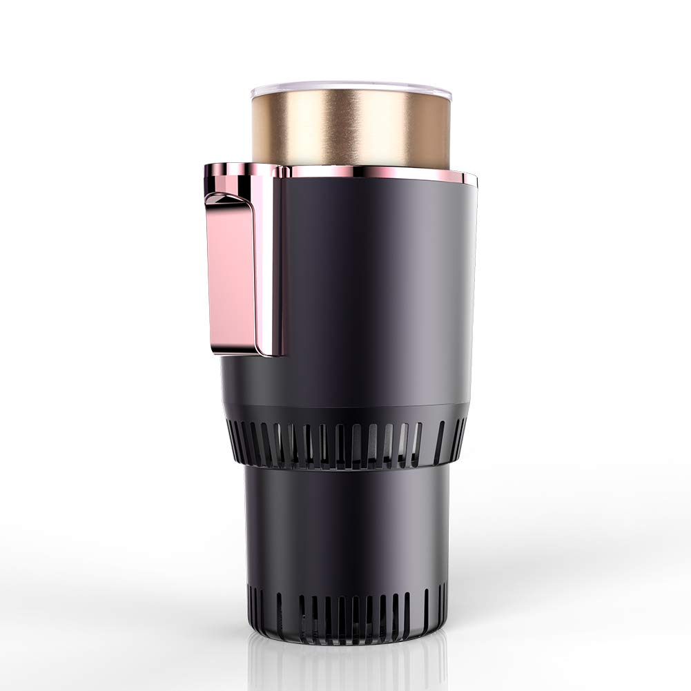 Car Heating Cooling Mug Holder 2-in-1 Smart Car Cup Warmer Cooler Cup Holder