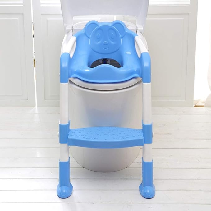 Potty Seat Non Slip Trainer Kids Toilet Ladder Baby Toddler Training Toilet
