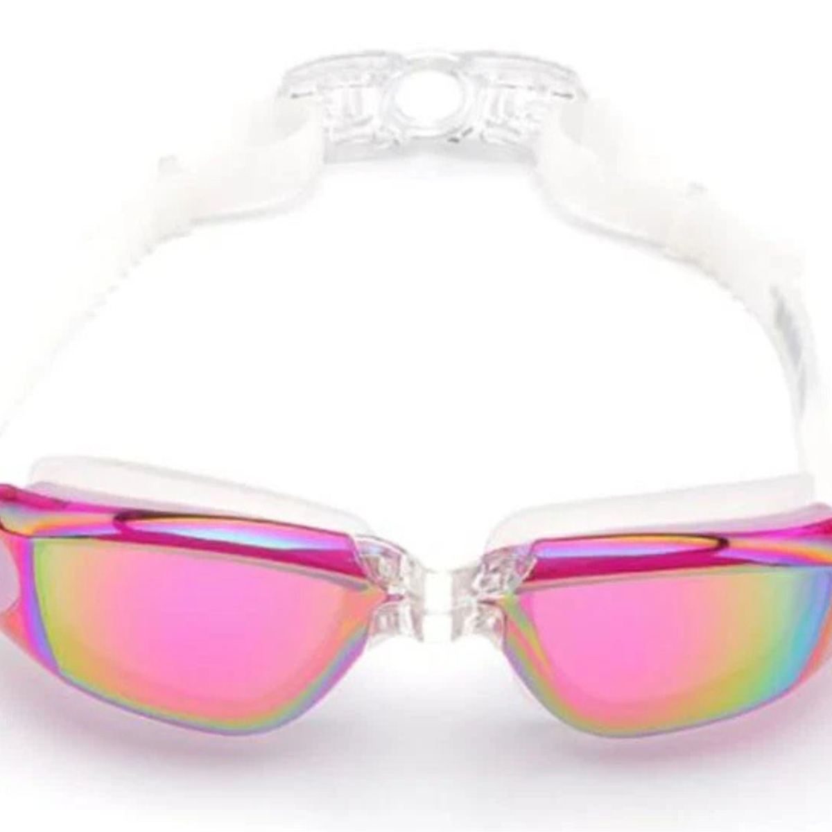 Anti Fog UV Shield Adjustable Waterproof Swimming Goggles Glasses Adult Purple