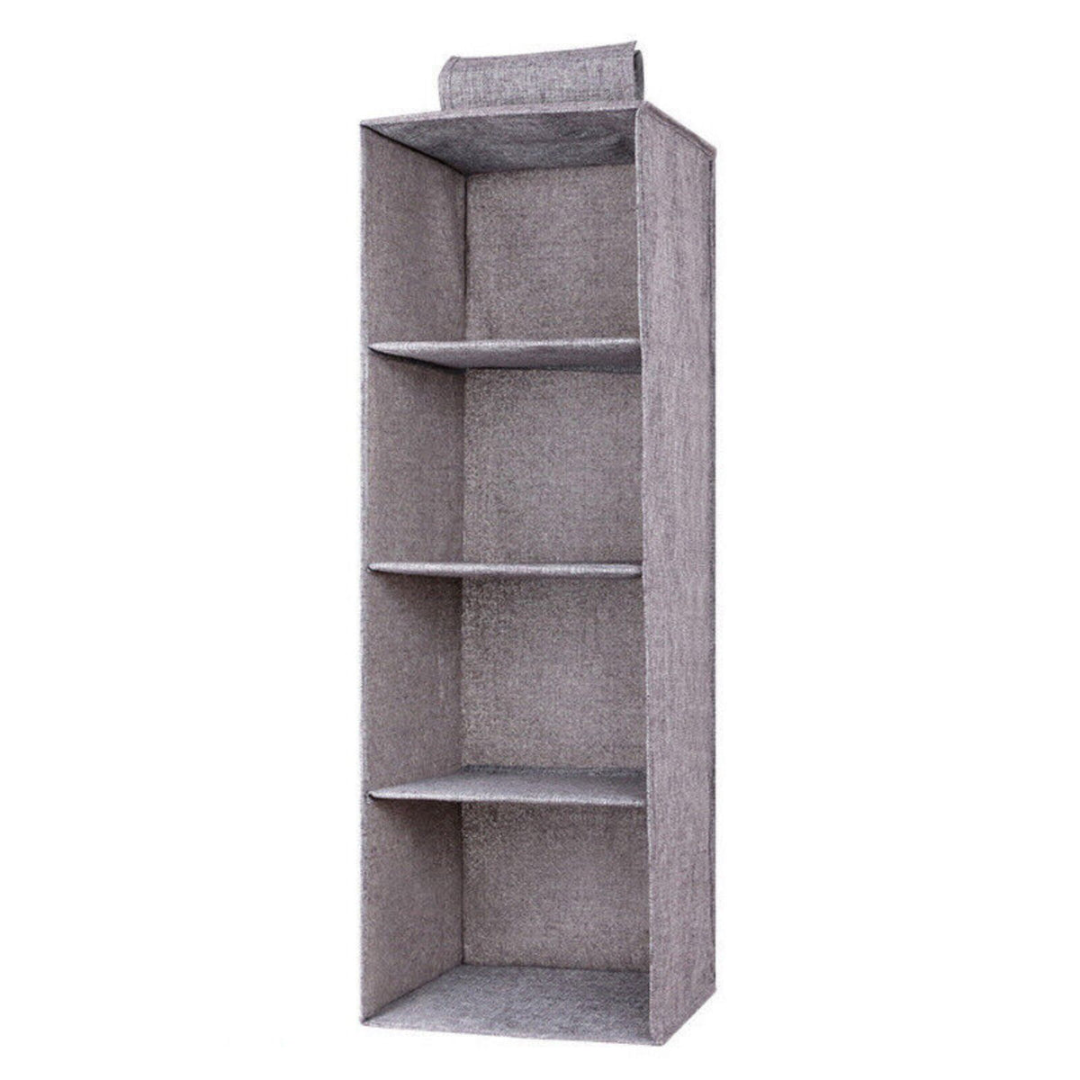 Tidy Clothes Storage 4 Layer Hanging Wardrove Organizer Shoe Garment Shelves