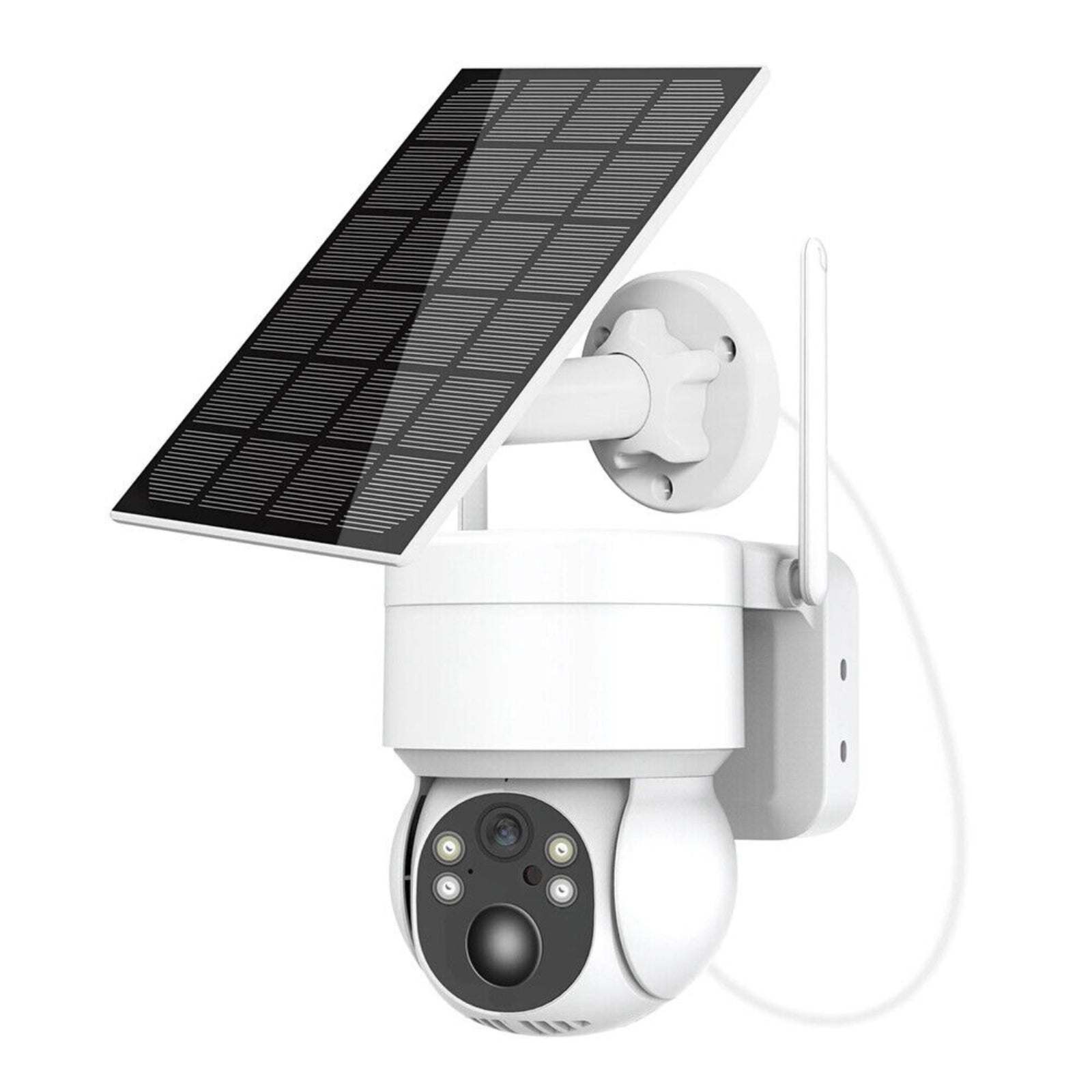 Outdoor Wireless Solar WiFi CCTV Camera Battery Powered PTZ Security IP Camera