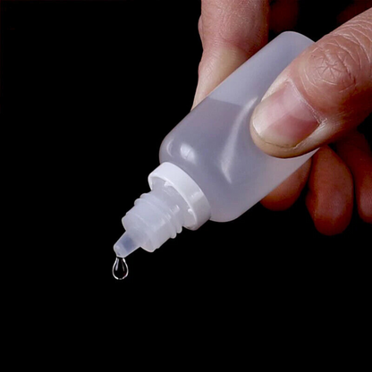 50pcs Squeezable Drop Liquid Container Empty Plastic Dropper Bottles 20ML