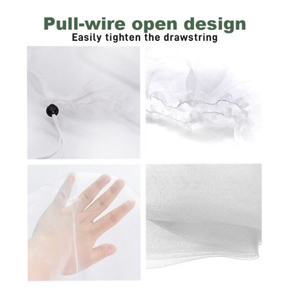 160x230CM Plant Crop Protection Cover Bags Fruit Fly Net Insect Mesh Vegetable