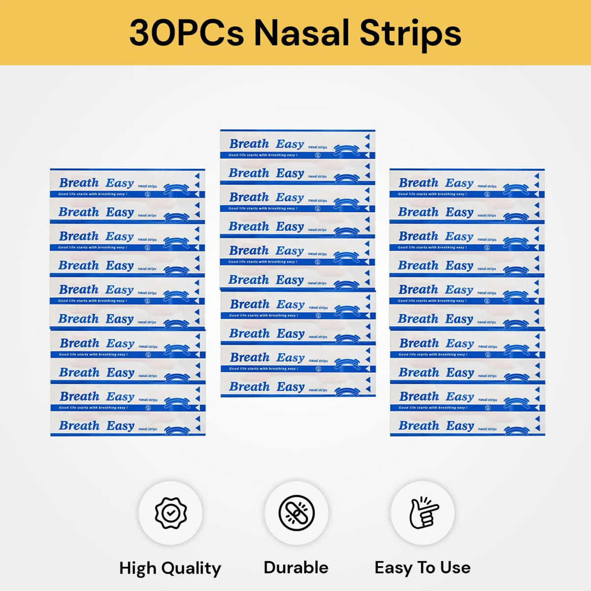 Anti Snore Nose Strips Help Breathe Better Nasal Strips Stop Snoring Medium