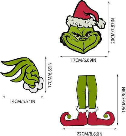 Christmas Hat Decor Insert Creative Gift Grinch Christmas Tree Decoration