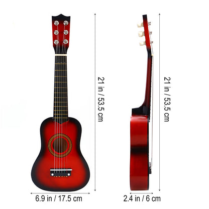 Children Music Toy Gift 6 String Practice Music Instruments Kids Acoustic Guitar