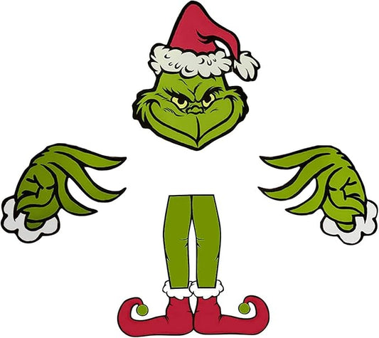 Christmas Hat Decor Insert Creative Gift Grinch Christmas Tree Decoration
