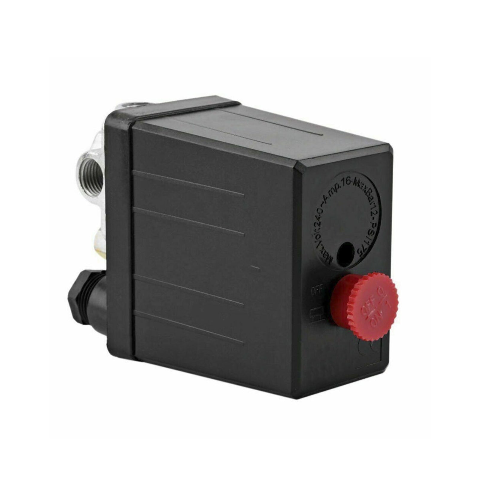 240V Air Compressor Pressure Switch Control Valve Heavy Duty 90-120 PSI