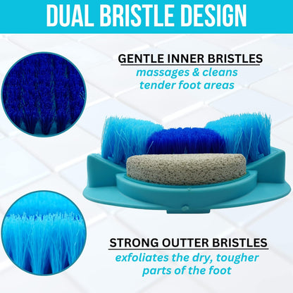 Shower Feet Washer Nonslip Foot Cleaner Scrubber Bath Exfoliating