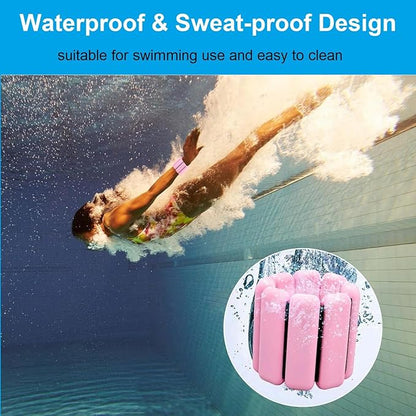 Fitness Wrist Bracelet Equipment Adjustable Ankle Weights Training 1 Pair Pink