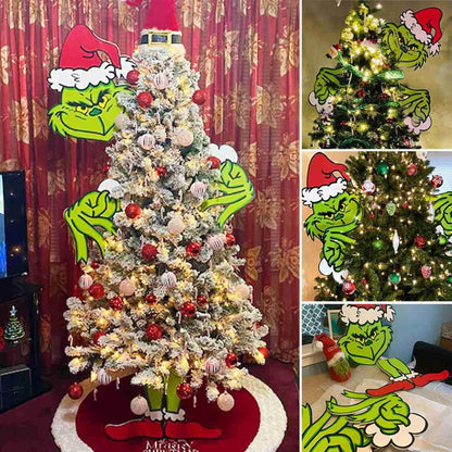 Christmas Hat Decor Insert Creative Gift Grinch Christmas Tree Decoration