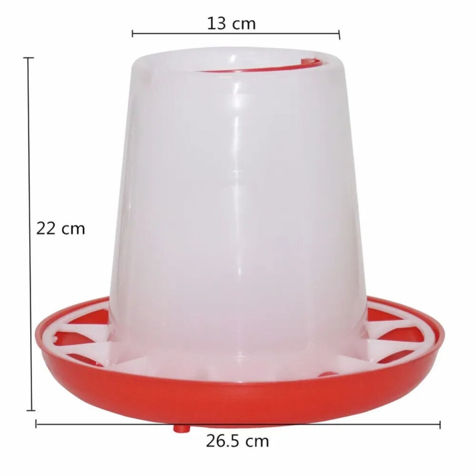 3KG Portable Automatic Chicken Bird Chook Poultry Feeder Food Dispenser