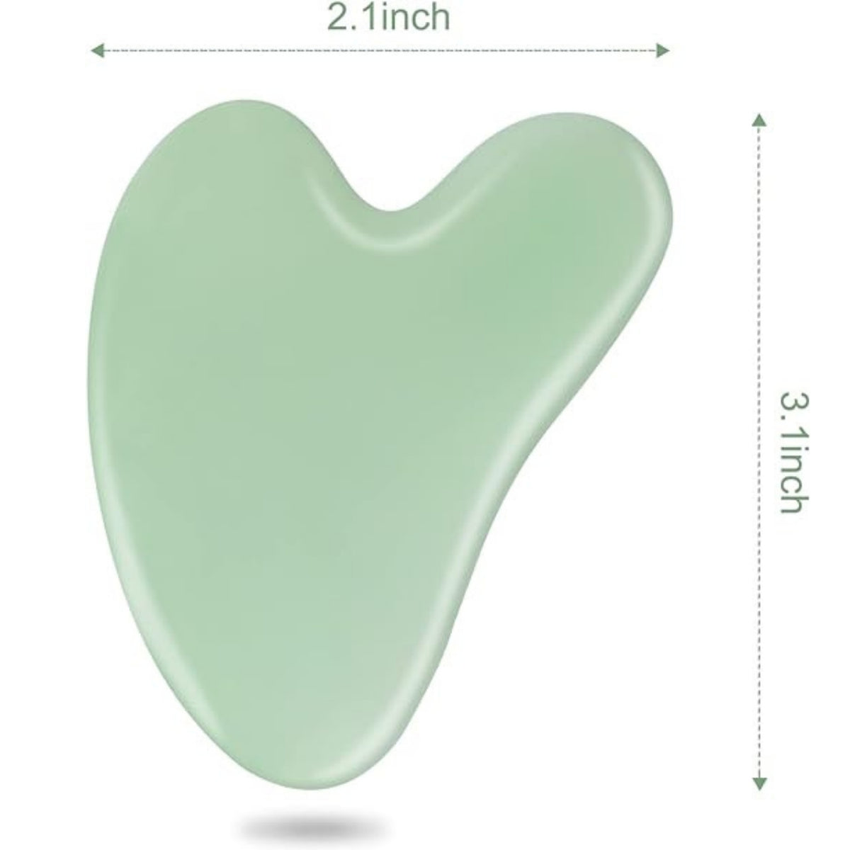 Natural Jade Gua Sha Board Massager Tool For Facial and Body Care