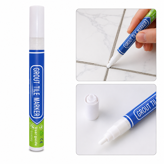 White Refresher Marker Bathroom Waterproof Repair Pen Wall Gap Refill Grout