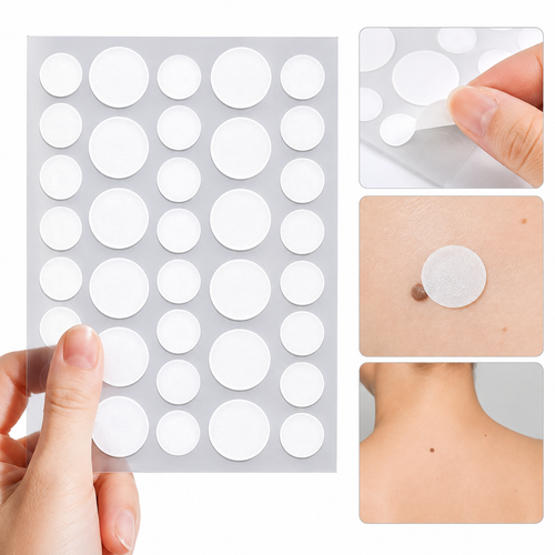 144Pcs Quick Effective Mole Removal Patches Skin Tag Remover Pad Sticker