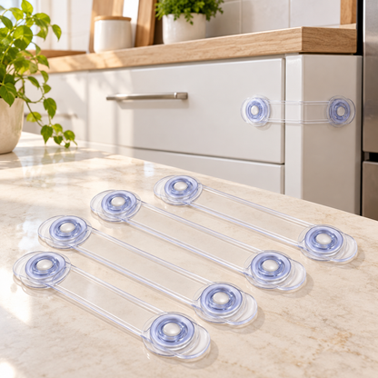 Locks Protecter Door Fridge Drawer Proof Latches Set Baby Kids Safety Home
