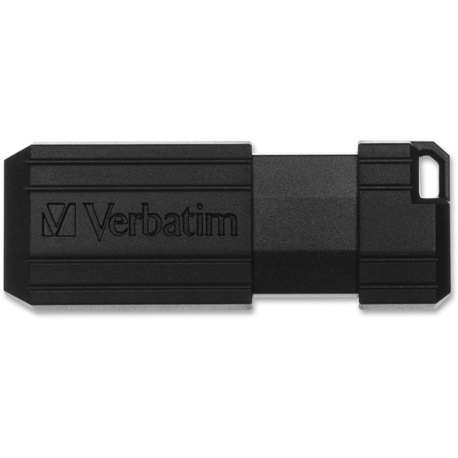 Verbatim PinStripe 16 GB USB 2.0 Type A Flash Drive Black