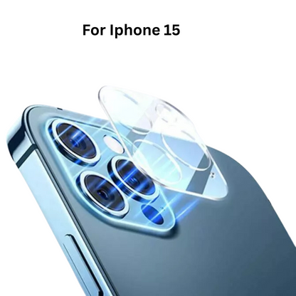 Screen Protector Camera Lens Tempered Glass For iPhone 15 Clear