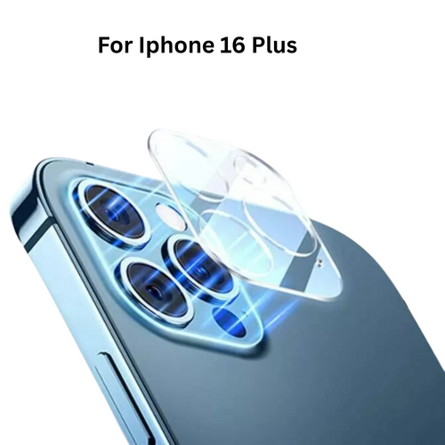 Screen Protector Camera Lens Tempered Glass For iPhone 16 Plus Clear