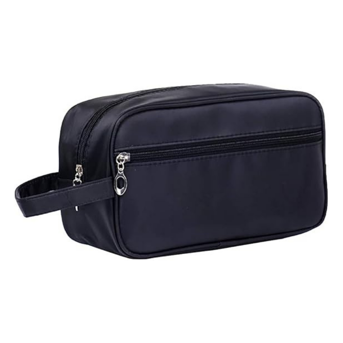 Shower Bathroom Cosmetic Storage Waterproof Mens Toiletry Travel Bag Black