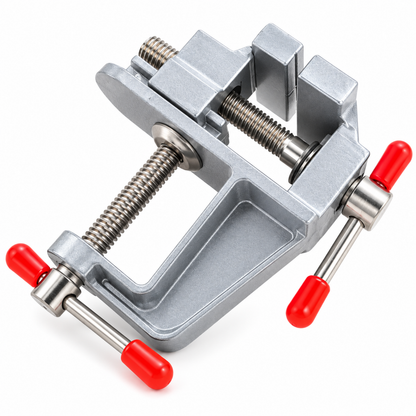 Small Articulating Mini Hobby Vice Table Metal Clamp Vise Tool 35mm