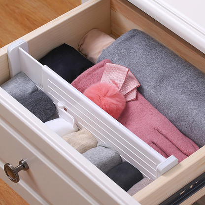 Adjustable Drawer Divider 6x Partition Organiser Storage Divider