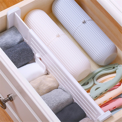 Adjustable Drawer Divider 6x Partition Organiser Storage Divider