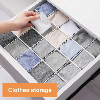 Drawer Cabinet Organiser 24X Adjustable Clapboard Divider Storage System