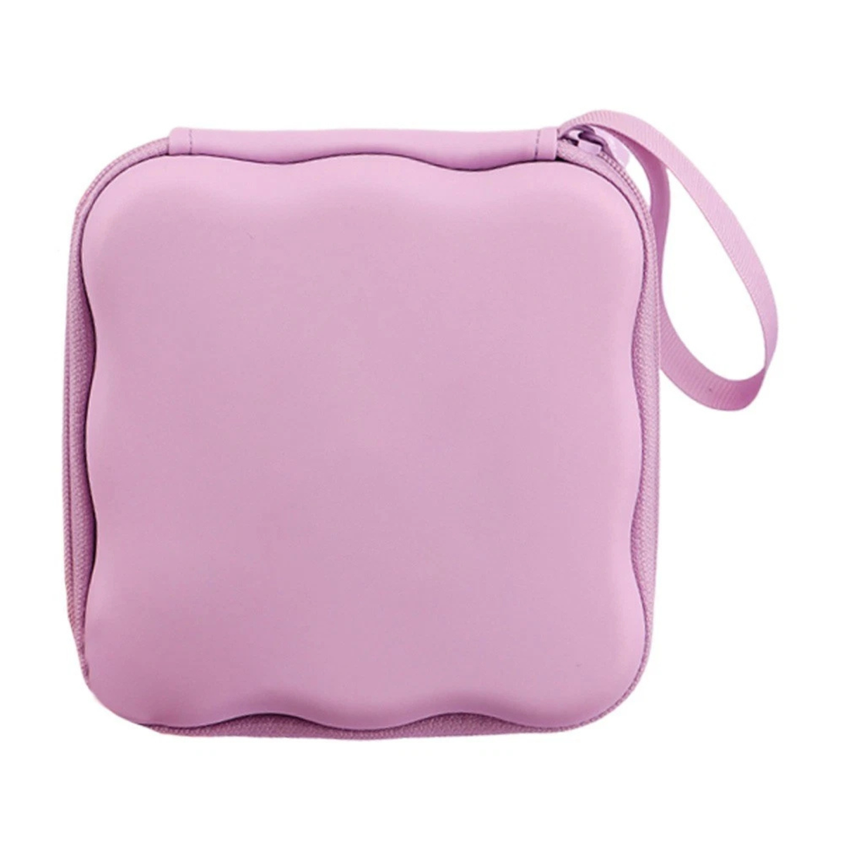 PU Portable Storage Bag Makeup Travel Compact Organiser Pouch Purple