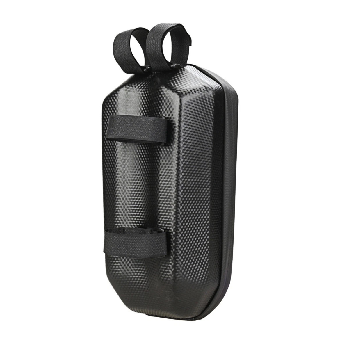 Electric Scooter Large Hard Shell Bag Front Storage Pouch Black