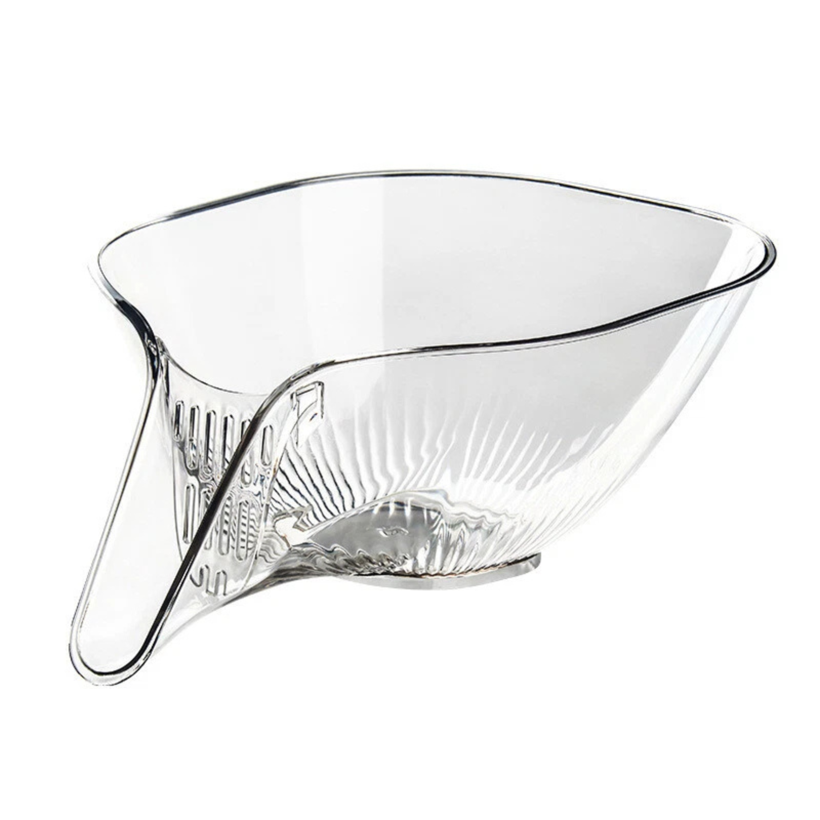 Kitchen Multifunction Transparent Drain Bowl Fruit Vegetable Strainer Basket