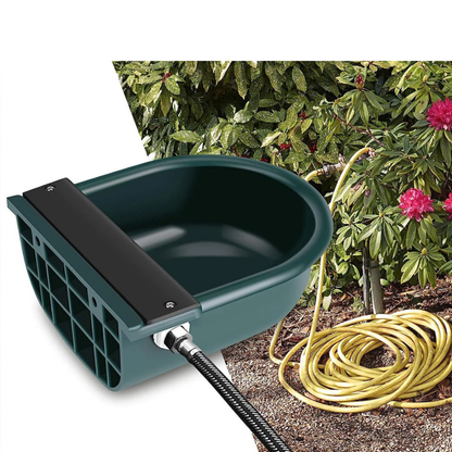 Automatic 4L Animal Drinker Water Trough Bowl Sheep Dog Poultry Feeder