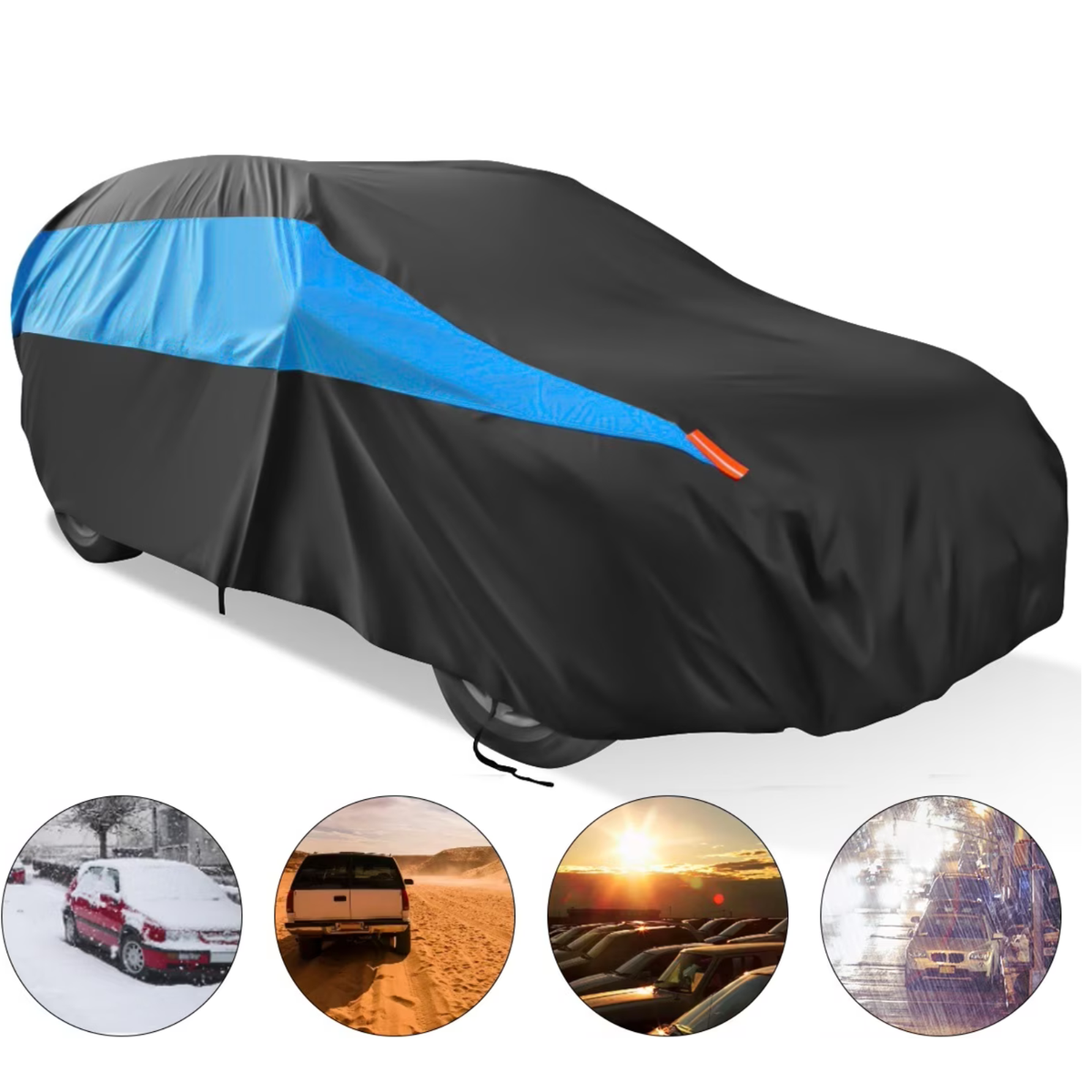 SUV Waterproof Car Outdoor Cover Size L Protection 4.85m 1.9m 1.8m