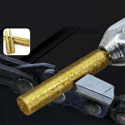 Diamond Burr Chainsaw Sharpener 12X Grinder Cutter File Tool 4.0mm