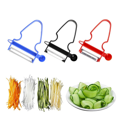 Magic Trio 3Pcs Kitchen Peeler Slicer Shredder Fruit Vegetable Set Tool