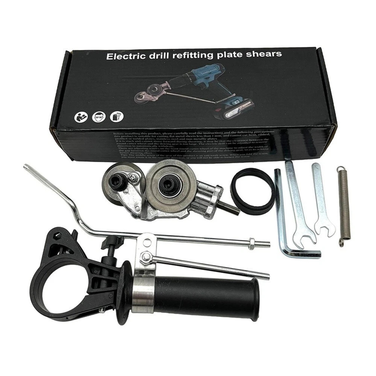 Electric Metal Sheet Drill Cutter Nibbler Plate Tool Industrial Use