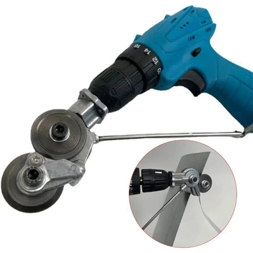 Electric Metal Sheet Drill Cutter Nibbler Plate Tool Industrial Use
