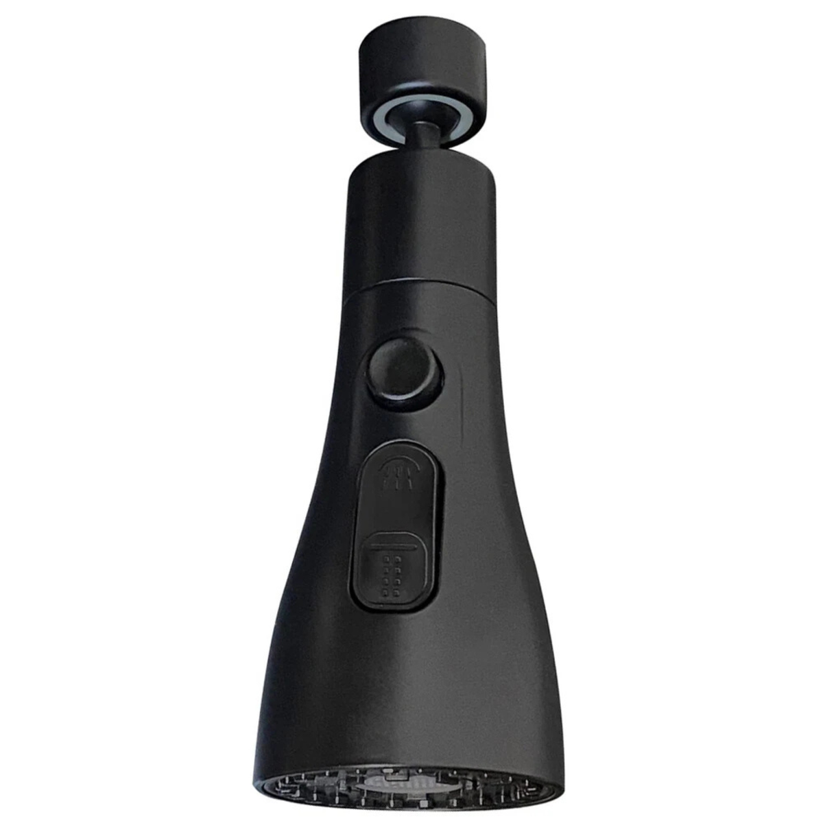 Kitchen Swivel 360° Spray Head Faucet Black Tap Water Saving Nozzle