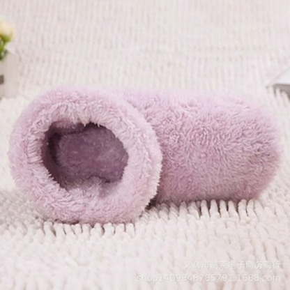 Heated Electric Foot Warmer Shoes Pink Winter Slippers Women Size 35-39