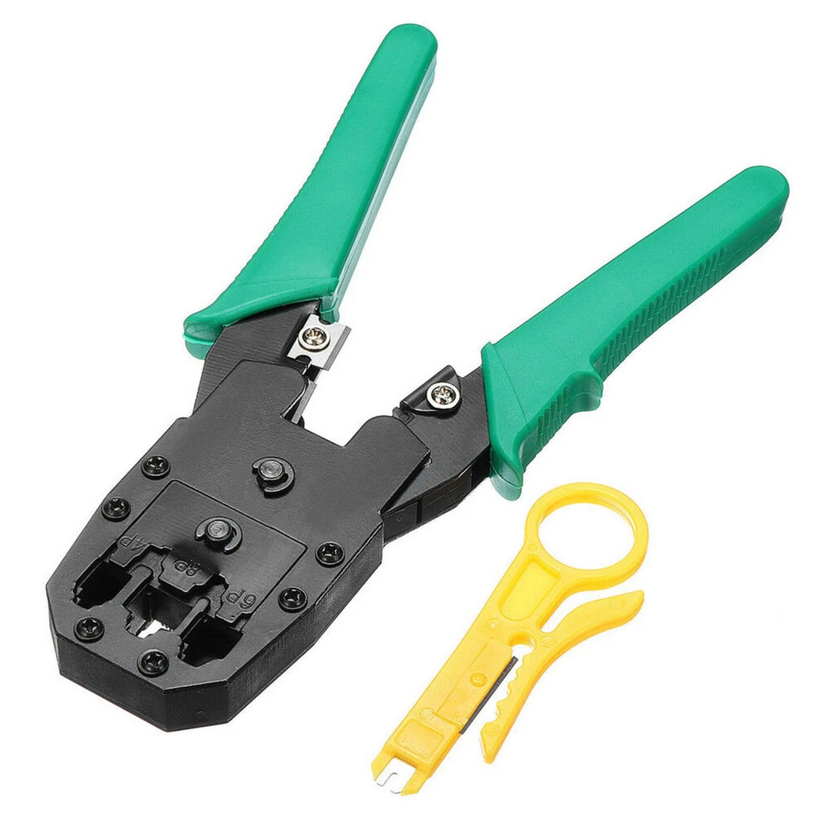 LAN CAT6/5 Network Cable Tester Crimper Tool Kit Ethernet Wire Set