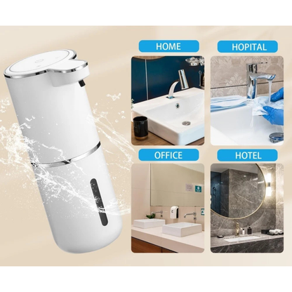 Automatic Touchless Foam Soap Dispenser White Sensor Bathroom Kitchen