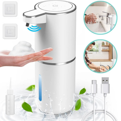 Automatic Touchless Foam Soap Dispenser White Sensor Bathroom Kitchen