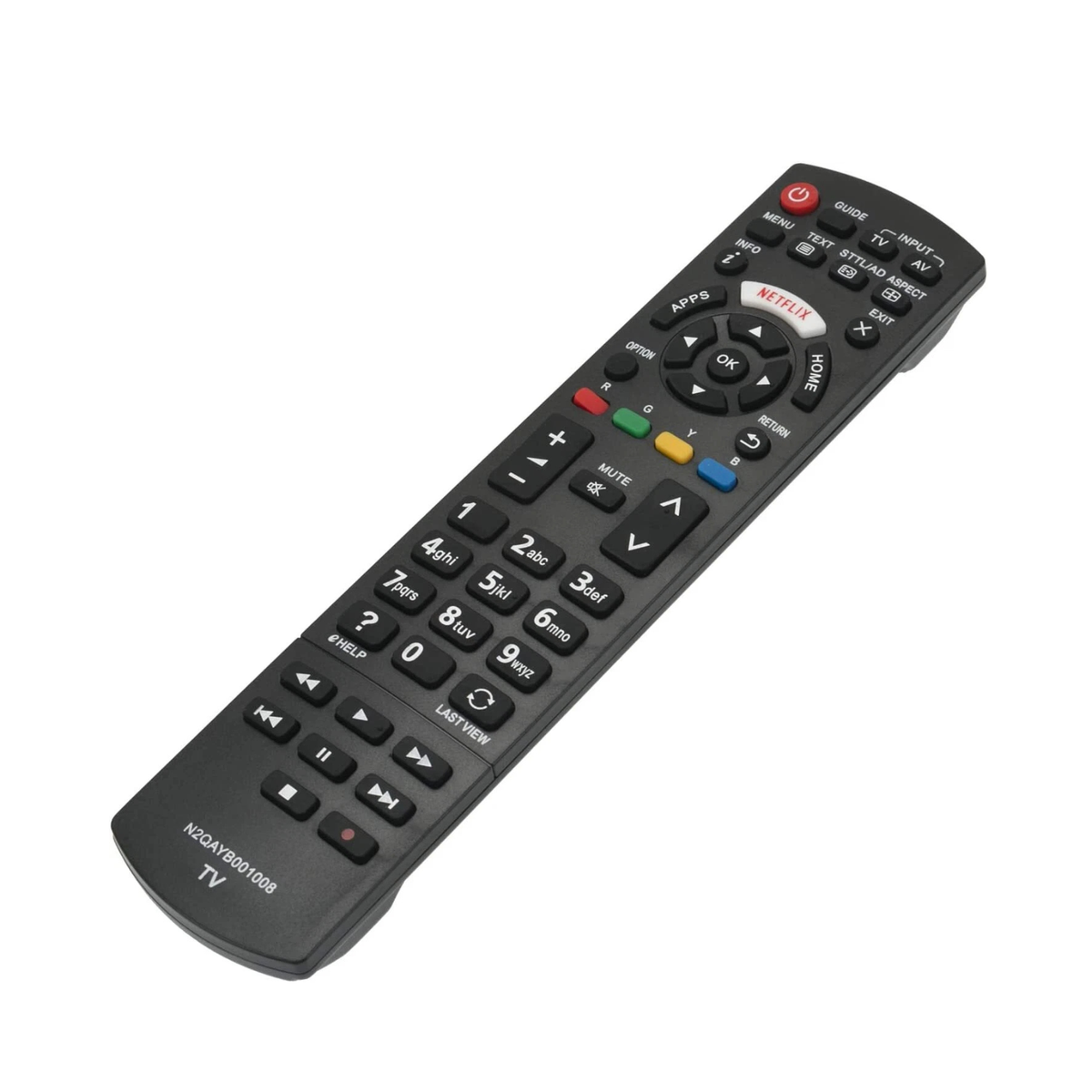 Panasonic DVD Remote Control Replacement N2QAYB000479 Device Controller